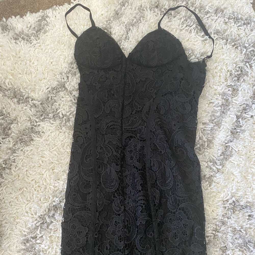 Bardot Lace Dress